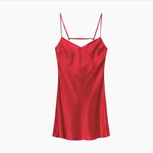 NWT STAUD Lydia Dress - Red Medium